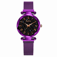 2019 Ladies Wrist Watch Starry Sky Magnetic Women Watch Luminous Luxury Waterproof Female Watch For relogio feminino Reloj Mujer