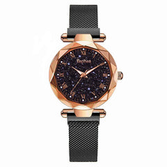 2019 Ladies Wrist Watch Starry Sky Magnetic Women Watch Luminous Luxury Waterproof Female Watch For relogio feminino Reloj Mujer