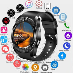 Smartwatch Touch Screen Wrist Watch with Camera/SIM Card Slot Waterproof Smart Watch Bluetooth movement SmartWatch Bluetooth