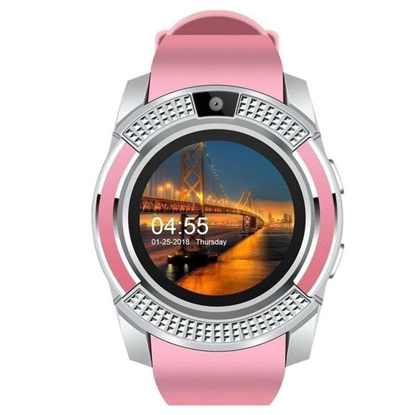 Smartwatch Touch Screen Wrist Watch with Camera/SIM Card Slot Waterproof Smart Watch Bluetooth movement SmartWatch Bluetooth