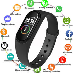 M4 Smart Band Wristband Heart rate/Blood/Pressure/Heart Rate Monitor/Pedometer Sports Bracelet PK M3 Health Fitness bracelet