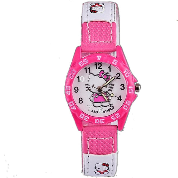 2019 New Kid Cute Cartoon Brand Silicone Strap Watches Enfants Girls Clock Women Children Boy Baby Nylon Saats Relogio Infantil