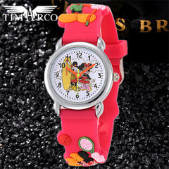 2019 New Kid Cute Cartoon Brand Silicone Strap Watches Enfants Girls Clock Women Children Boy Baby Nylon Saats Relogio Infantil