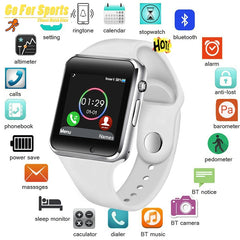 Free Shipping 2019 WristWatch Bluetooth Smart Watch Sport Pedometer with SIM Camera Smartwatch for Android Smartphone Russia T50