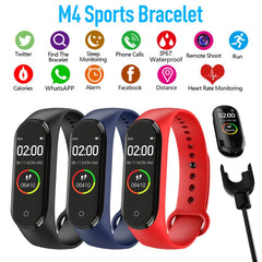 M4 Smart Band Wristband Heart rate/Blood/Pressure/Heart Rate Monitor/Pedometer Sports Bracelet  Fitness Smart Watch braccialetto