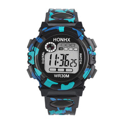 2019 Waterproof Children Watch Kids Child Boy Girl Multifunction Waterproof Sports Electronic Watch Watches Select Gift for kid