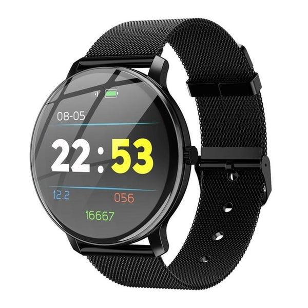 R88 Fashion Smart Bracelet Round Screen Bluetooth Step Heart Rate Blood Pressure Oxygen Sleep Monitoring IP67 Waterproof Watch