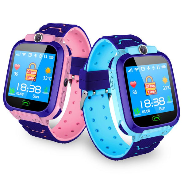 2019 New Children's Smart Waterproof Watch Anti-lost Kid Wristwatch GPS Positioning SOS Function Android&IOS детские часы