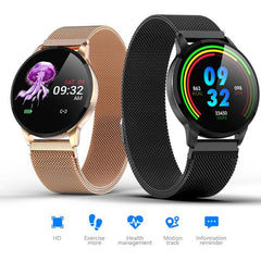 S16 Heart Rate Blood Pressure Monitor IP67 Smart Watch Fitness Tracker Band