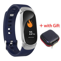 QW16 Waterproof Smart Bracelet Smart Band IP67 Heart Rate Fitness Tracker Blood Pressure smart watch