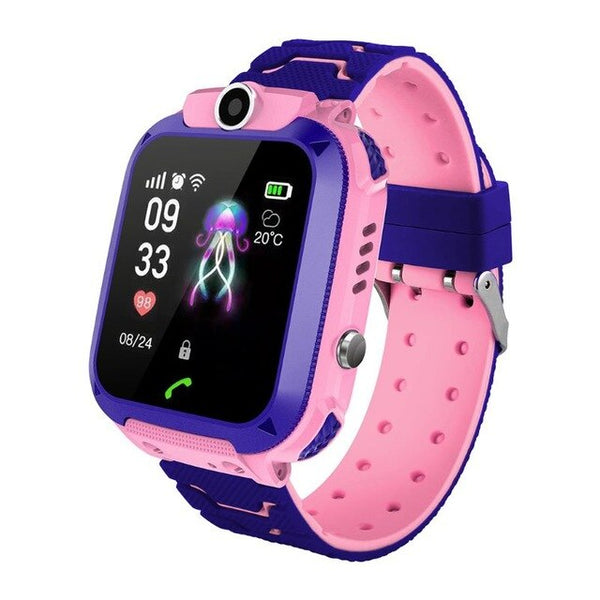 Waterproof New Q12 Smart Watch Multifunction Children Digital Wristwatch Baby Watch Phone For IOS Android Kids Toy Gift