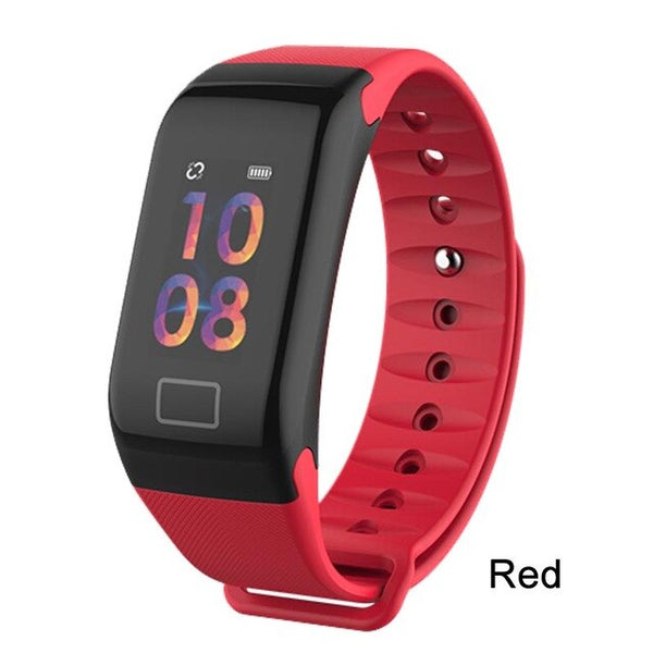 F1 Plus Smart Band Bluetooth Sports Waterproof Color Screen  Pulsometer Blood Pressure Heart Rate Monitor Smart Wristband