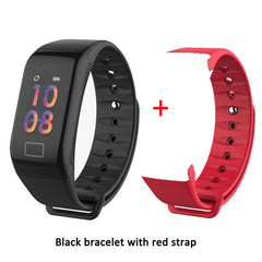 F1 Plus Smart Band Bluetooth Sports Waterproof Color Screen  Pulsometer Blood Pressure Heart Rate Monitor Smart Wristband