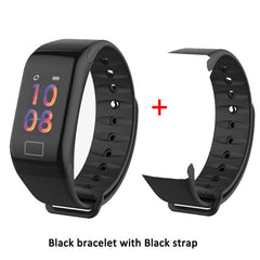 F1 Plus Smart Band Bluetooth Sports Waterproof Color Screen  Pulsometer Blood Pressure Heart Rate Monitor Smart Wristband