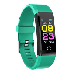 115 Plus Smart Wristband Blood Pressure Watch Fitness Tracker Heart Rate Monitor Band Smart Activity Tracker Bracelet