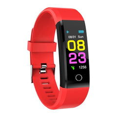 115 Plus Smart Wristband Blood Pressure Watch Fitness Tracker Heart Rate Monitor Band Smart Activity Tracker Bracelet