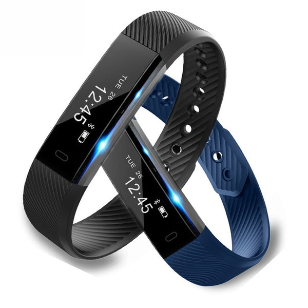 ID115 Smart Band Bracelet Step Counter Fitness SmartBand Alarm Clock Vibration Wristband pk ID107 fit bit miband2 Watch Heart