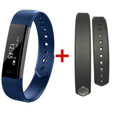 ID115 Smart Band Bracelet Step Counter Fitness SmartBand Alarm Clock Vibration Wristband pk ID107 fit bit miband2 Watch Heart