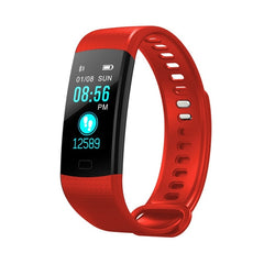 Y5 Bluetooth Smart Bracelet Hear Rate Blood Pressure Monitor Smart Band Color Screen Women Men Sport Fitness Track Pedometer