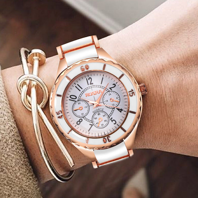 Women Watches Rose Gold Watch Full Steel Women's Watches For Women Clock Ladies Wrist Watch 2019 bayan kol saati reloj mujer