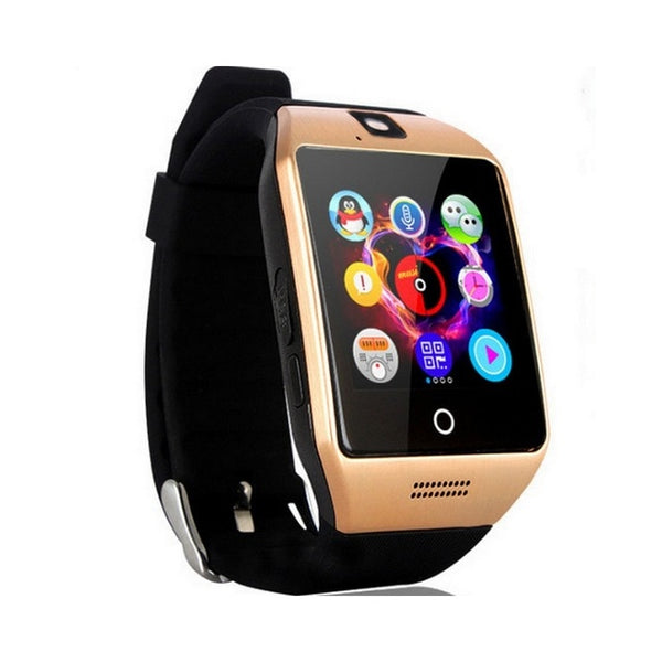 Smart Watch With Camera, Q18 Bluetooth Smartwatch SIM TF Card Slot Fitness Activity Tracker Sport Watch For Android