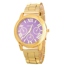 2019 New Brand 3 Eyes Gold Geneva Casual Quartz Watch Women Stainless Steel Dress Watches Relogio Feminino Ladies Clock Hot Sale