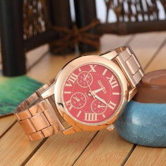 2019 New Brand 3 Eyes Gold Geneva Casual Quartz Watch Women Stainless Steel Dress Watches Relogio Feminino Ladies Clock Hot Sale