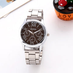 2019 New Brand 3 Eyes Gold Geneva Casual Quartz Watch Women Stainless Steel Dress Watches Relogio Feminino Ladies Clock Hot Sale