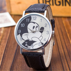 Children Women Ladies Girl Quartz Watches Fashion Leather Kids Wrist Watch Clock cartoon female relogio feminino 8O55