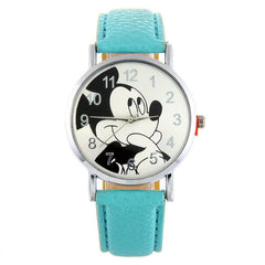 Children Women Ladies Girl Quartz Watches Fashion Leather Kids Wrist Watch Clock cartoon female relogio feminino 8O55