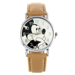 Children Women Ladies Girl Quartz Watches Fashion Leather Kids Wrist Watch Clock cartoon female relogio feminino 8O55