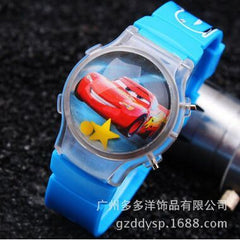 2019 Fashion Boys Girls Silicone Digital Watch For Kids Mickey Minnie Cartoon Children Christmas Gift Student Clock Watch