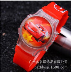 2019 Fashion Boys Girls Silicone Digital Watch For Kids Mickey Minnie Cartoon Children Christmas Gift Student Clock Watch