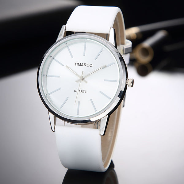 Fashion Women Watches Bayan Kol Saati Simple Casual White Woman Watch Ladies Wristwatch Zegarek Damski Female Clock Reloj Mujer