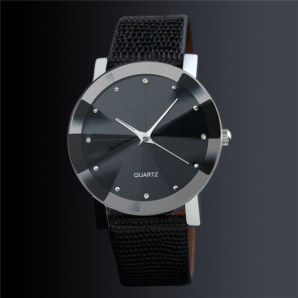 Luxury Military Watch Women Leather Male Business Dial Quart-watch Leather Wristwatch Wrist Watch Men Erkek Kol Saati D50