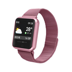 2019 Focusmart New P68 Smart Watch Multilingual Word Library Real-time Heart Rate Measurement Intelligent Reminder Smart Watch