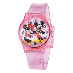 Mickey Minnie Children Watches Kids for Girls Gift Fashion Women Cartoon Wristwatches Cute Clock Relogio Infantil Relojes Nina