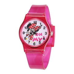 Mickey Minnie Children Watches Kids for Girls Gift Fashion Women Cartoon Wristwatches Cute Clock Relogio Infantil Relojes Nina