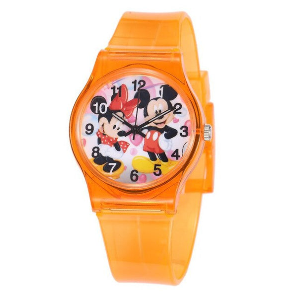 Mickey Minnie Children Watches Kids for Girls Gift Fashion Women Cartoon Wristwatches Cute Clock Relogio Infantil Relojes Nina