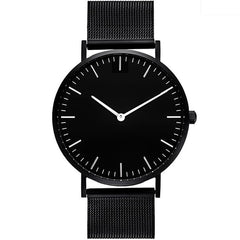 Women New Business Watch Black Mesh Band Stainless Steel Analog Quartz Wristwatch Lady Female Luxury Watches Montre Femme