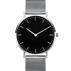 Women New Business Watch Black Mesh Band Stainless Steel Analog Quartz Wristwatch Lady Female Luxury Watches Montre Femme