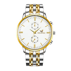 ORLANDO Men Wrist Watches 2019 Quartz Luxury Business man watches men watch metal relogio masculino