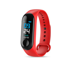 M3 Smart Watch Bracelet Band Fitness Tracker Messages Reminder Color Screen Waterproof Sport Wristband For men women