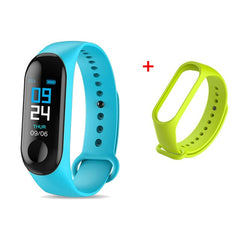 M3 Smart Watch Bracelet Band Fitness Tracker Messages Reminder Color Screen Waterproof Sport Wristband For men women