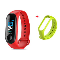 M3 Smart Watch Bracelet Band Fitness Tracker Messages Reminder Color Screen Waterproof Sport Wristband For men women