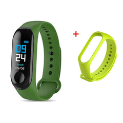 M3 Smart Watch Bracelet Band Fitness Tracker Messages Reminder Color Screen Waterproof Sport Wristband For men women